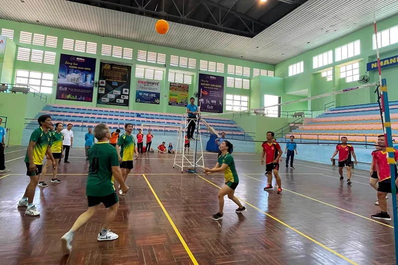 Luật bóng chuyền hơi về cách tính điểm