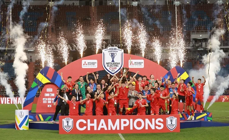 Hành trình Việt Nam vô địch AFF Cup 2024
