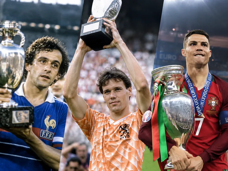 Những ngôi sao như Michel Platini, Marco van Basten và Cristiano Ronaldo đã tạo nên nhiều dấu ấn khó quên tại EURO.